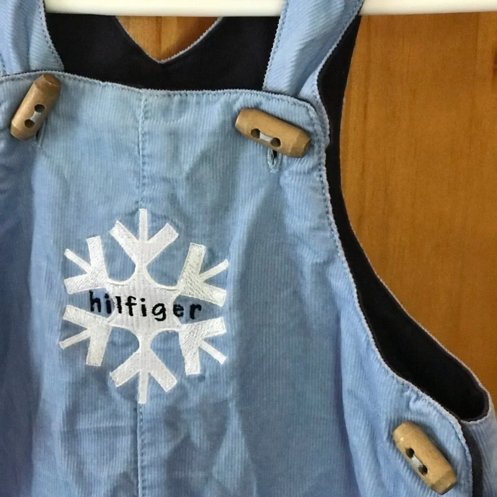 TOMMY HILFiGER Snowflake Cotton Overalls